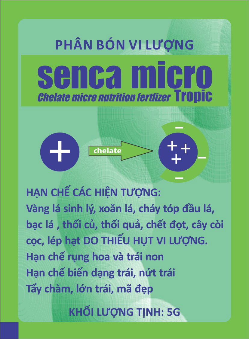 Ảnh sản phẩm Senca Micro Tropic 100% chelate(-)